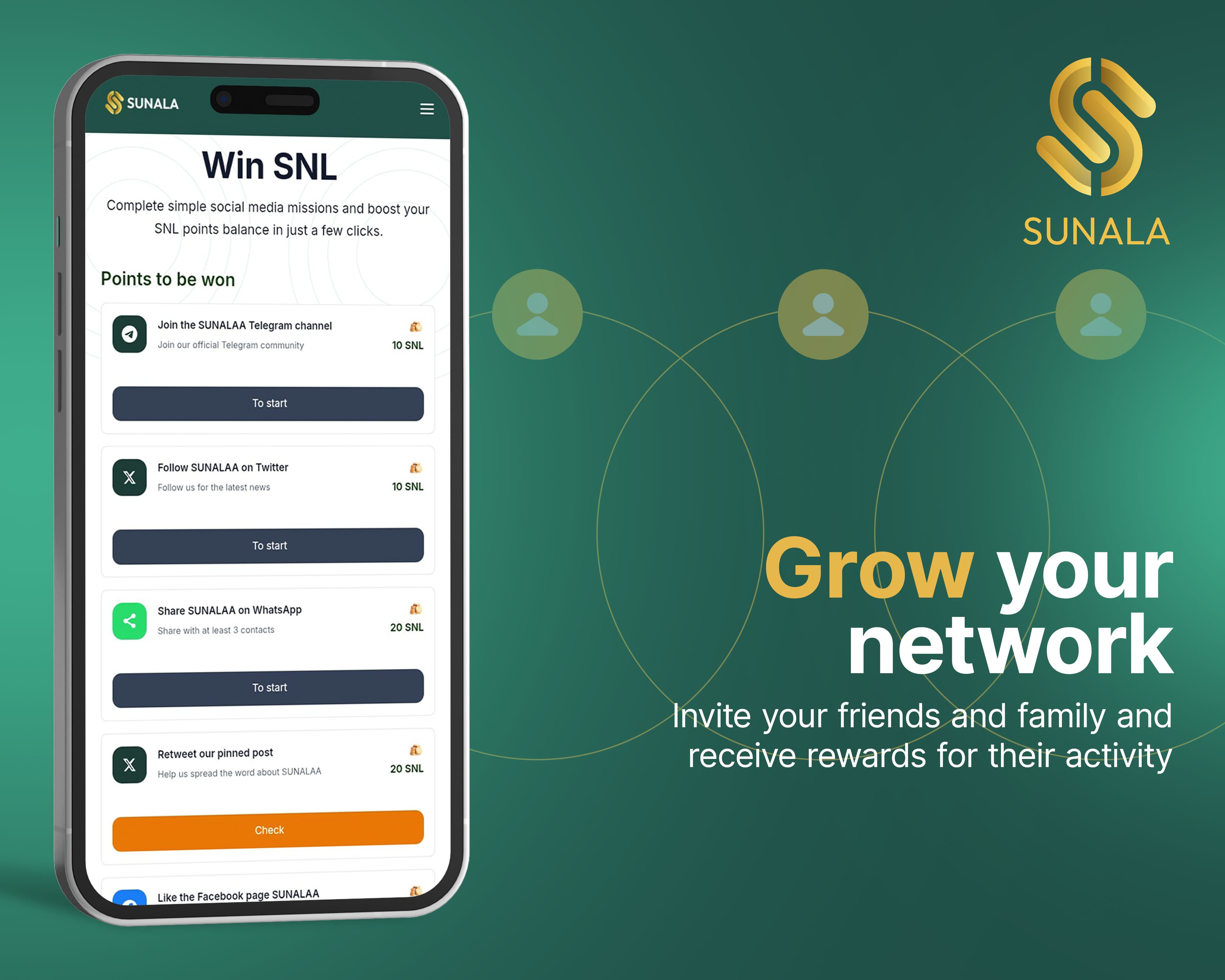 Invite your network